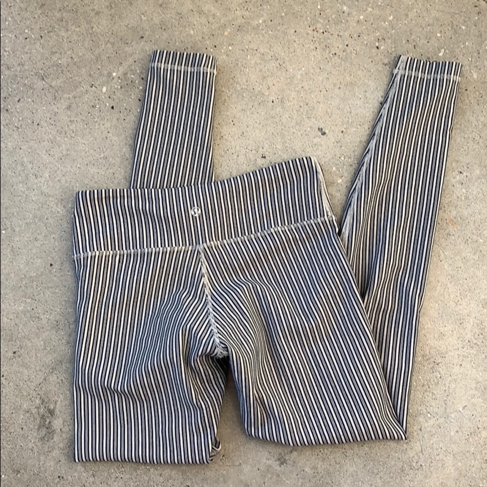 Lululemon Athletica Hickory Stripe Legging